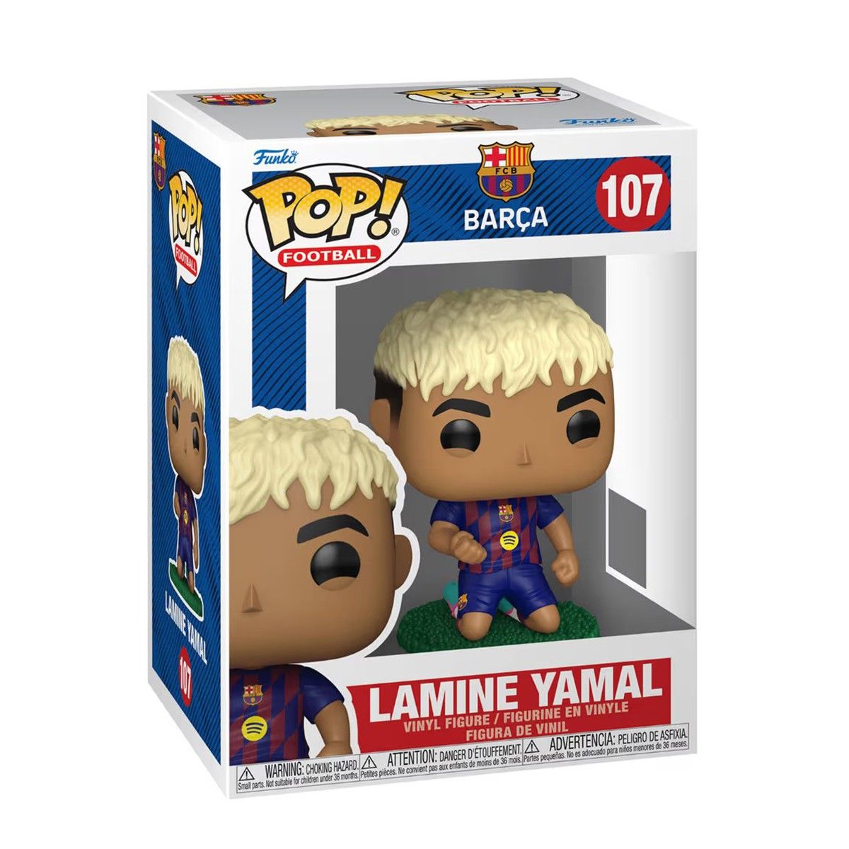 Ігрова фігурка Funko POP! серії Футбол: Барселона S2 - Ламін Ямаль  фото 1
