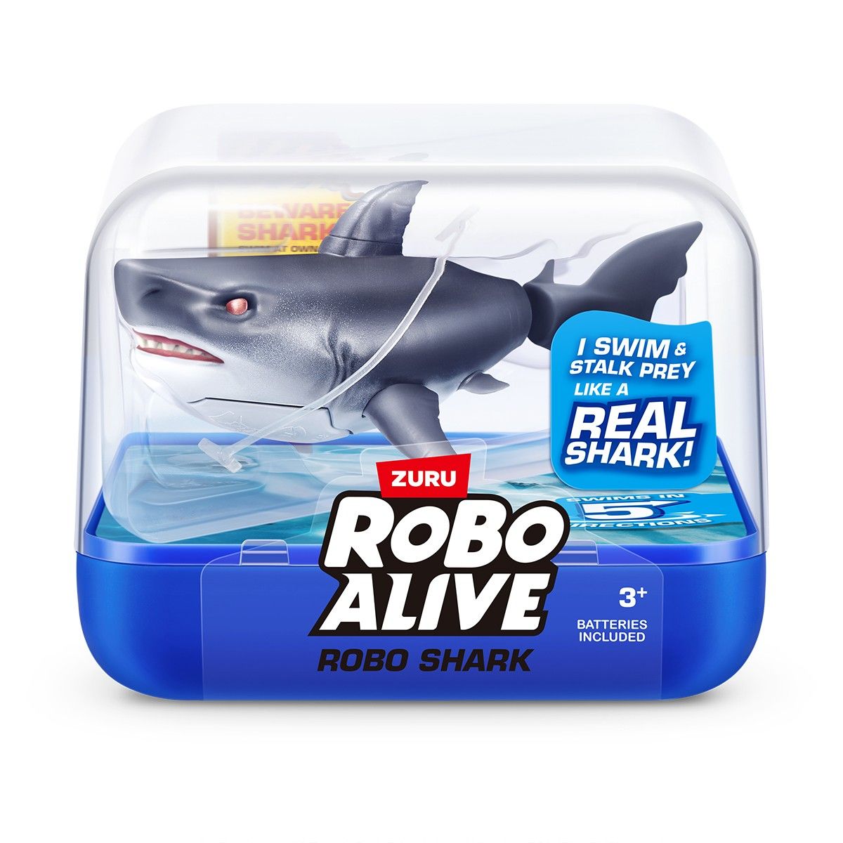 Интерактивная игрушка Robo Alive – Робоакула (черный)  фото 1