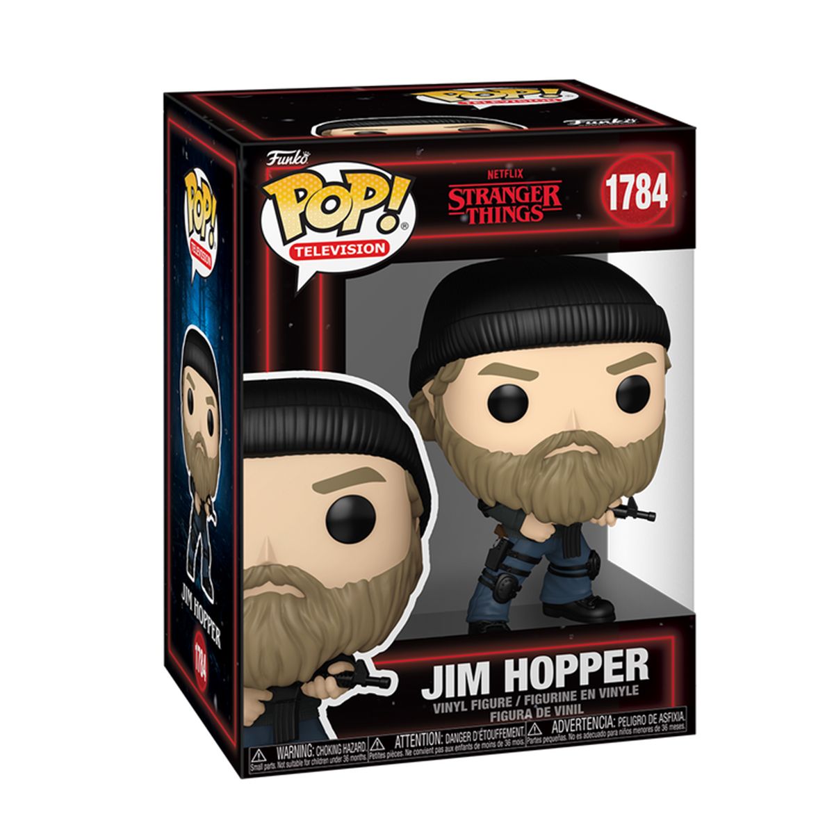 Игровая фигурка Funko POP! серии Очень странные дела 5 - Джим Хоппер  фото 1