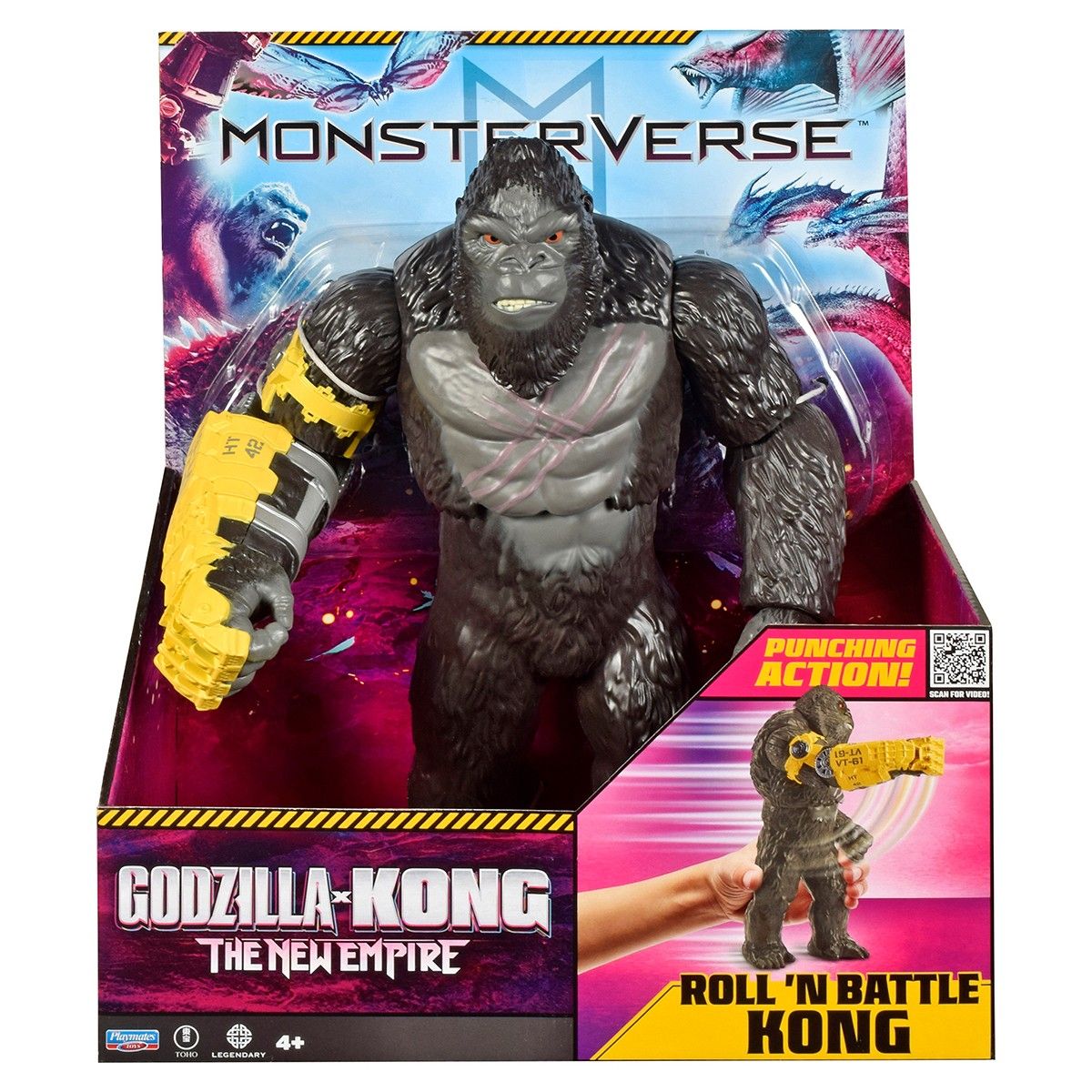 Фигурка Godzilla vs.  Kong – Конг гигант готов к бою  фото 1