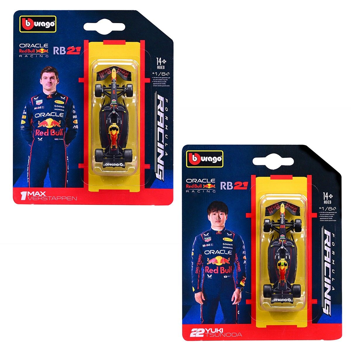 Автомодель - Red Bull Racing RB21 (2025) (1:64)  фото 1