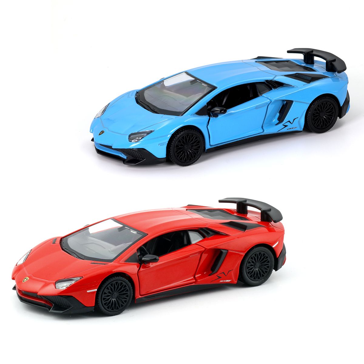 Автомодель - Lamborghini Aventador (красный, синий)  фото 1