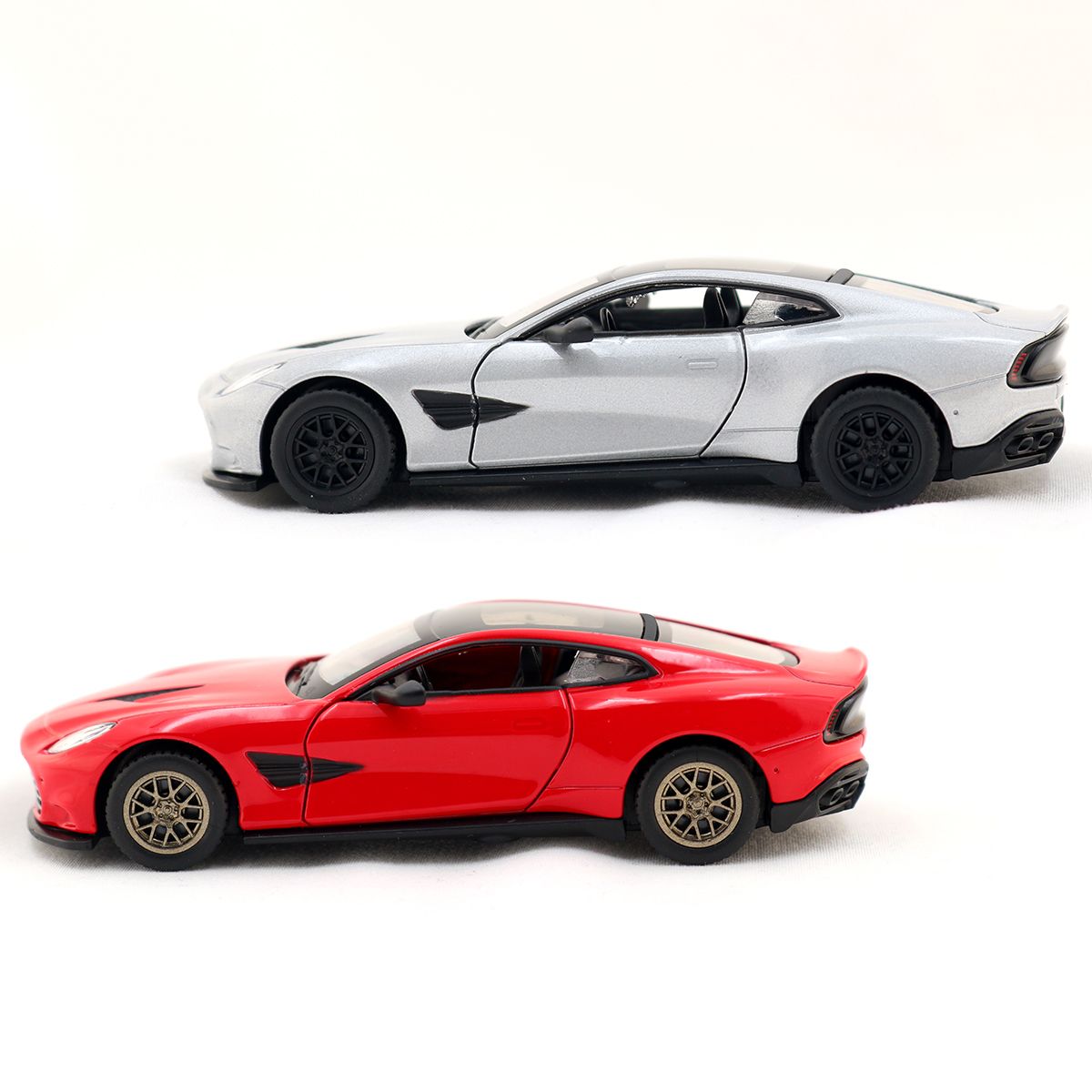 Автомодель - Aston Martin Vanquish (красный, серебристый)  фото 1