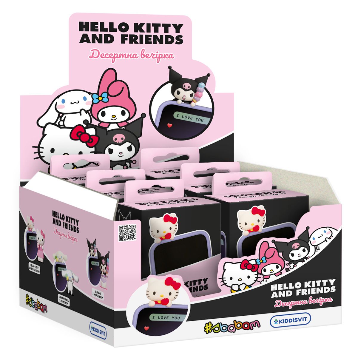 Дисплей колекційних іграшок серії Hello Kitty – Десертна вечірка (12 шт. )  фото 1
