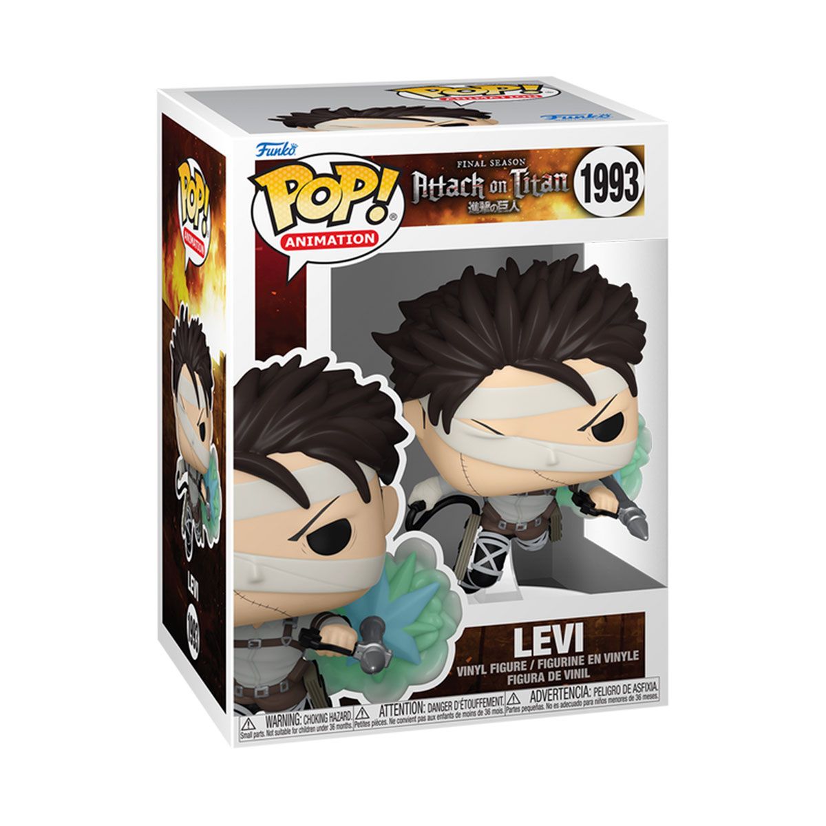Ігрова фігурка Funko POP! серії Атака титанів - Леві  фото 1