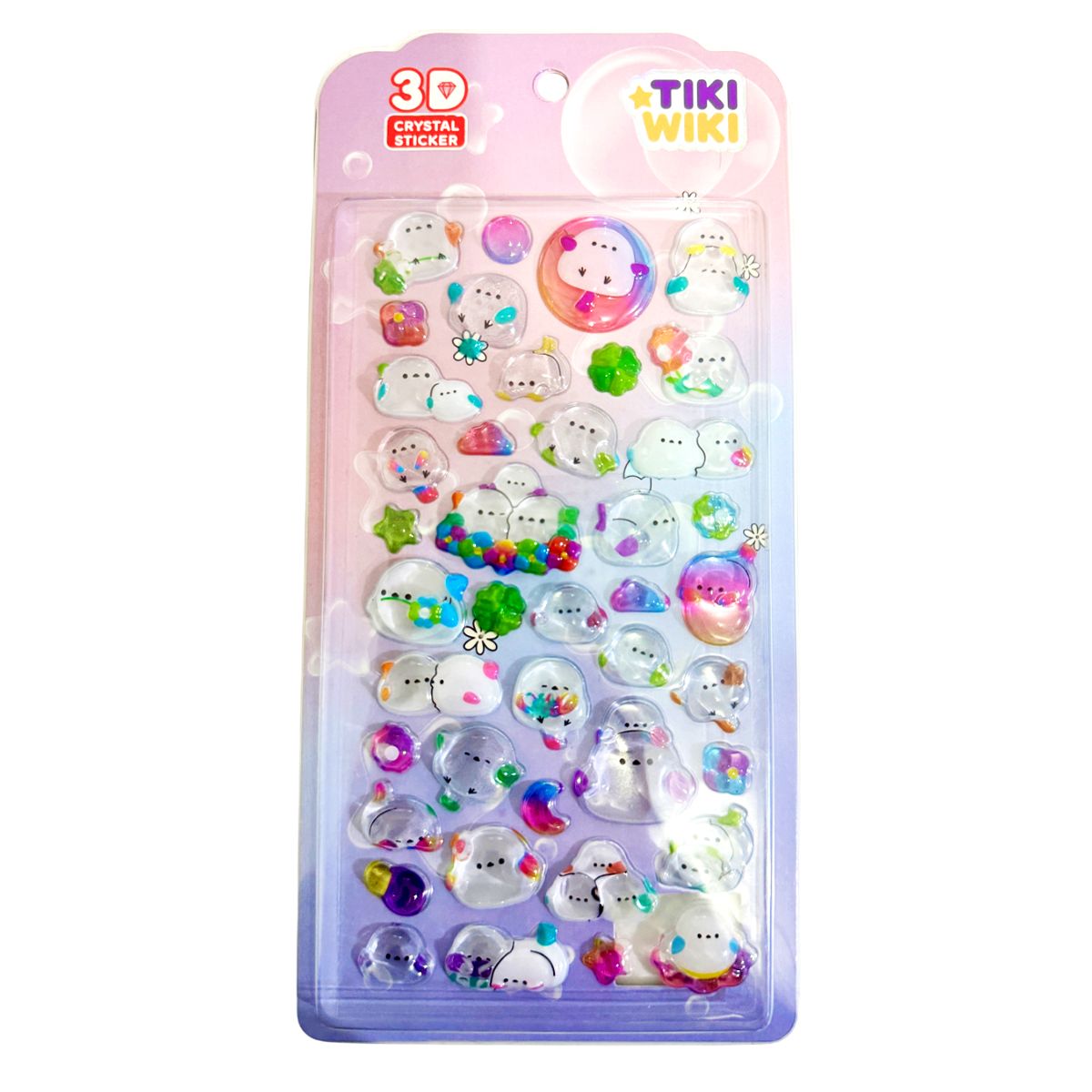 Набор 3D-наклеек Tiki Wiki серии Crystal – Тики сказка  фото 1