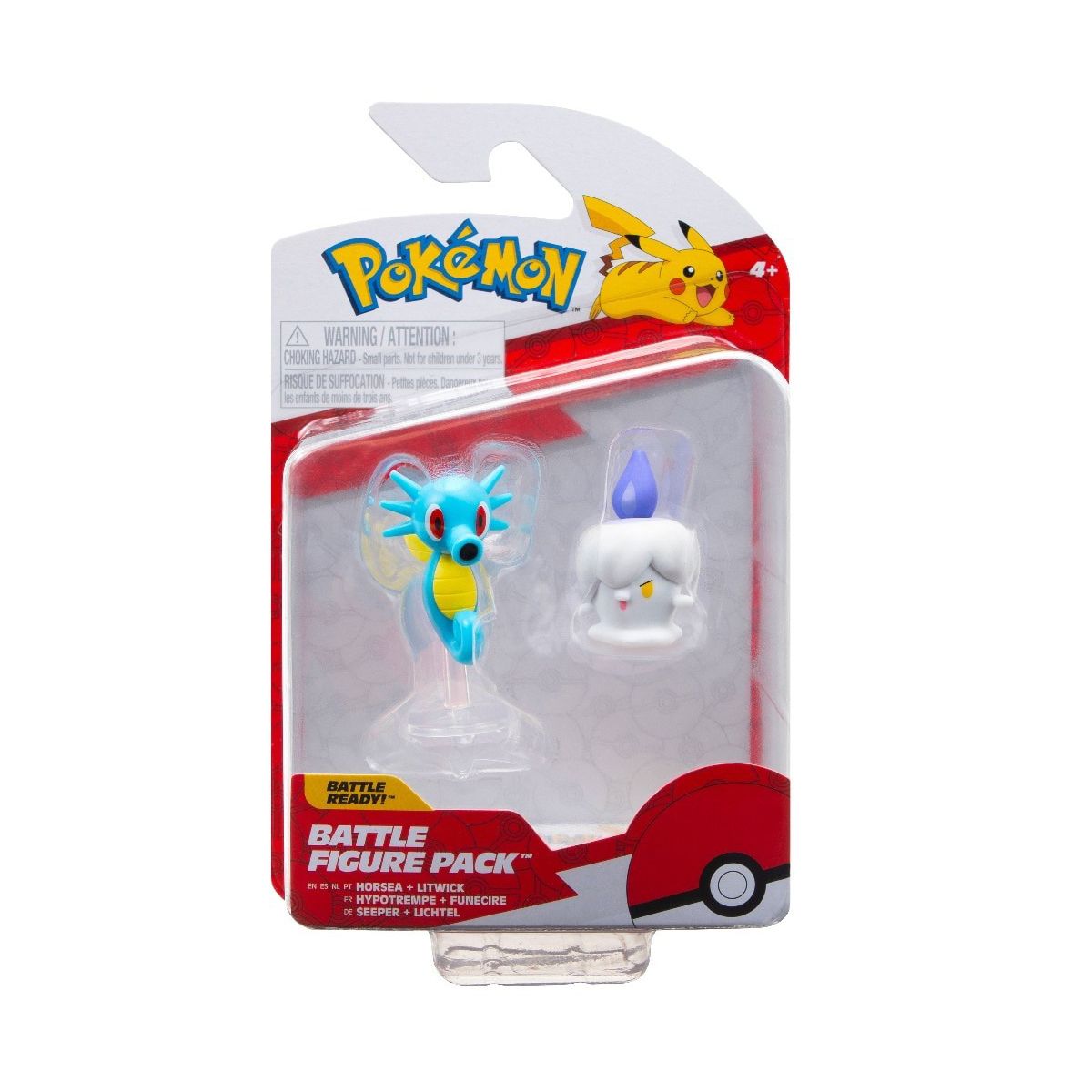 Набор игровых фигурок Pokemon W15 - Литвик и Хорси  фото 1