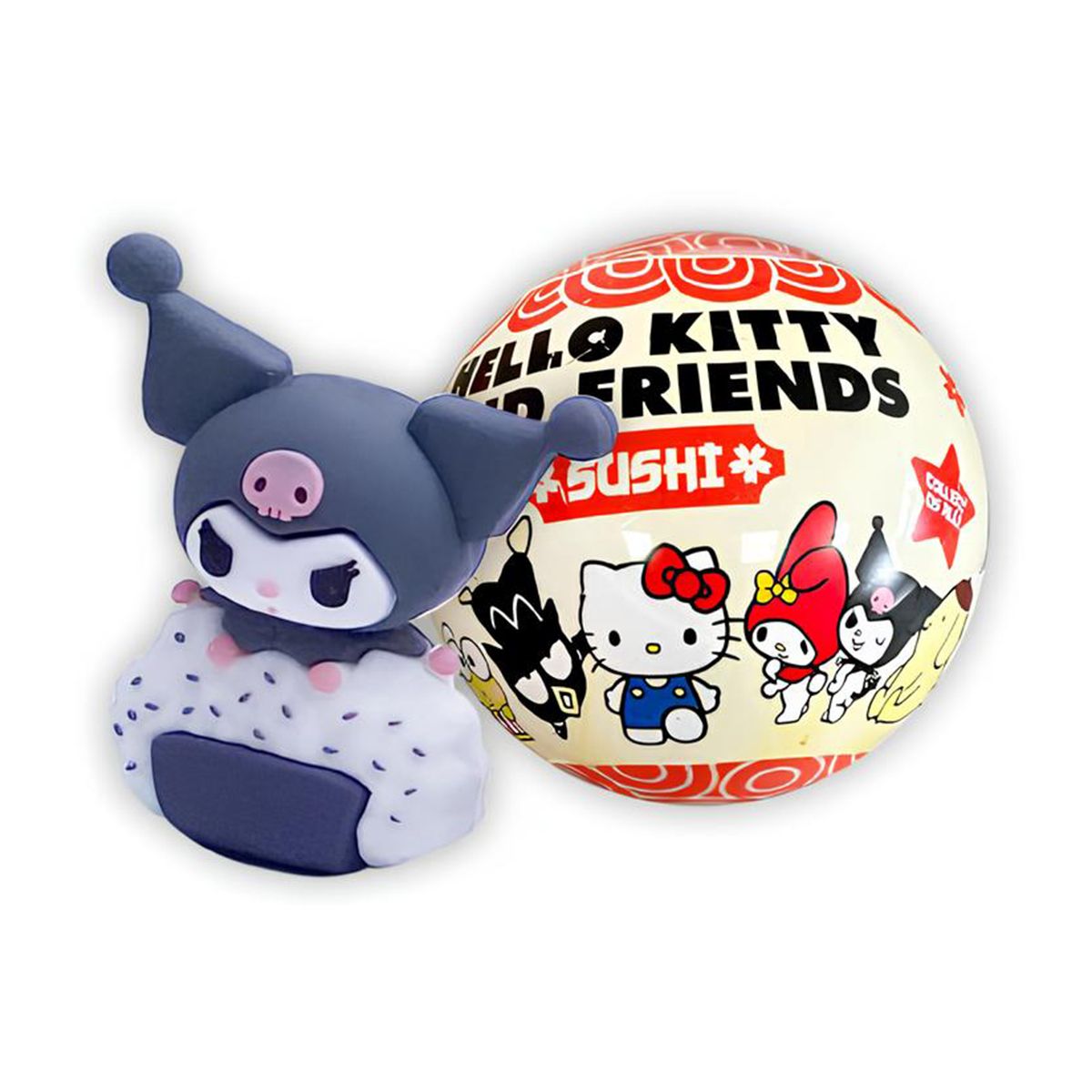 Фигурка-сюрприз в шаре Cool Things серии Hello Kitty - Суши-пати  фото 1