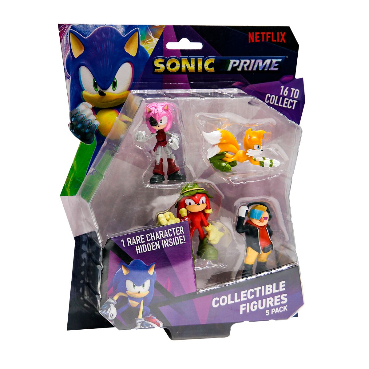 Набор игровых фигурок Sonic Prime – Приключения Наклза  фото 1