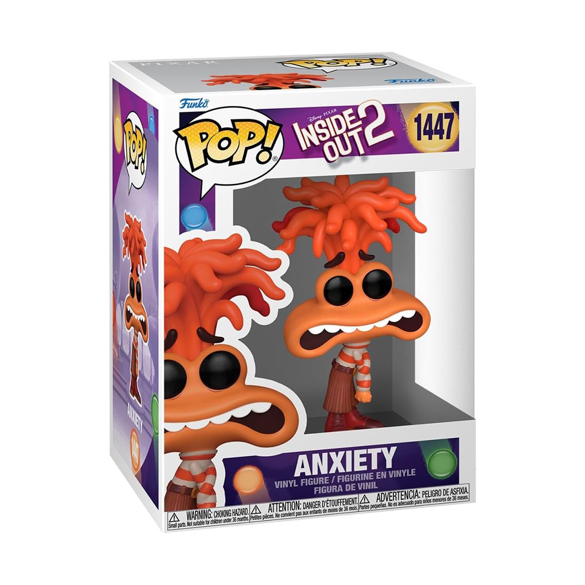 Ігрова фігурка Funko POP! серії Думками навиворіт 2 - Тривожність  фото 1