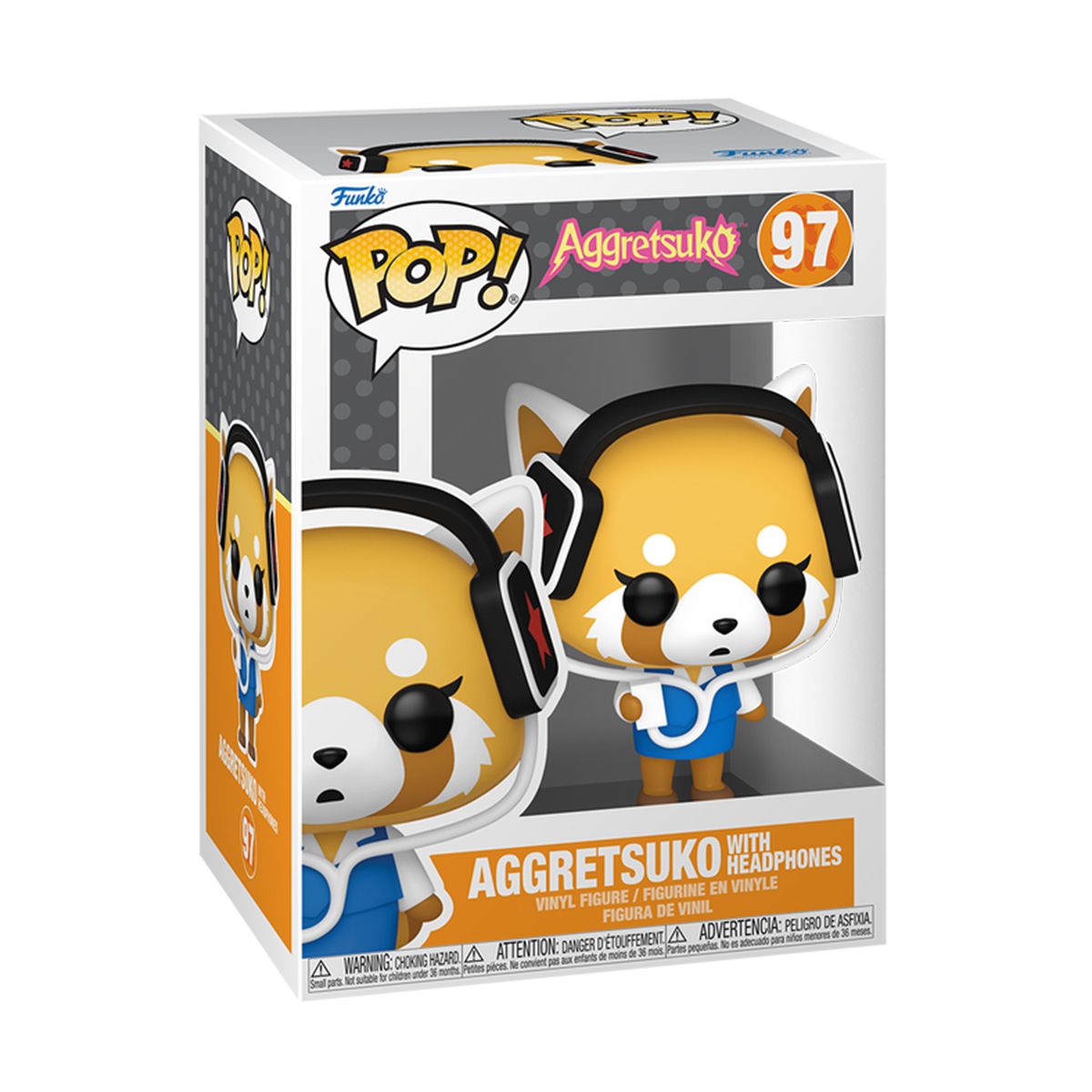 Ігрова фігурка Funko POP! серії Sanrio - Агресивна Рецуко в навушниках  фото 1