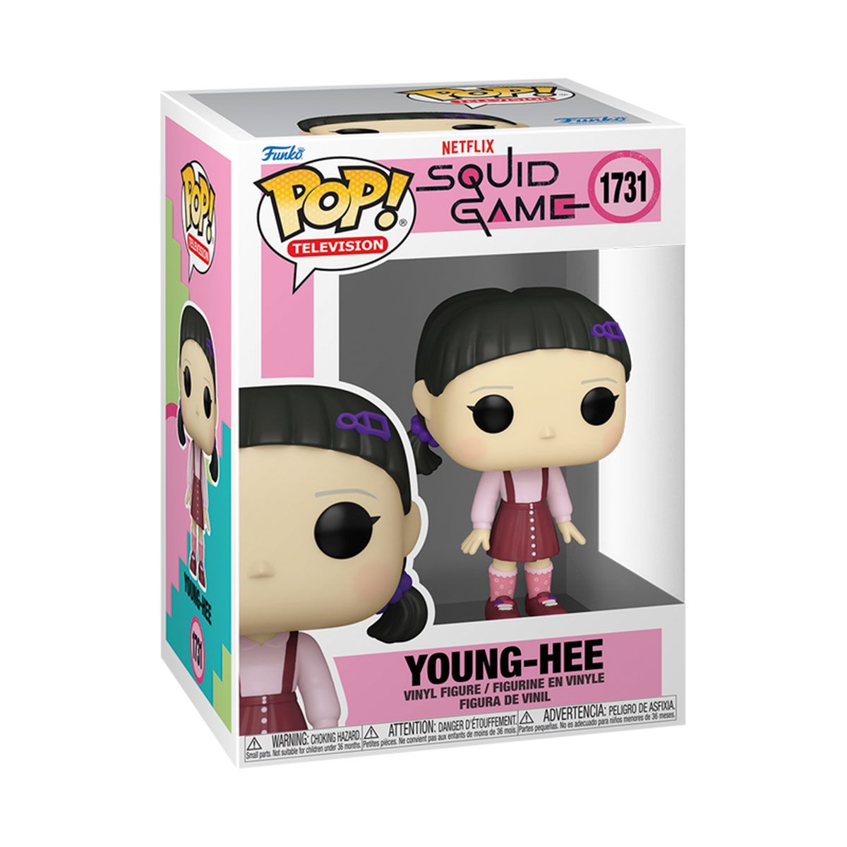 Игровая фигурка Funko POP! серии Игра в кальмара 3 - Ен Хи  фото 1