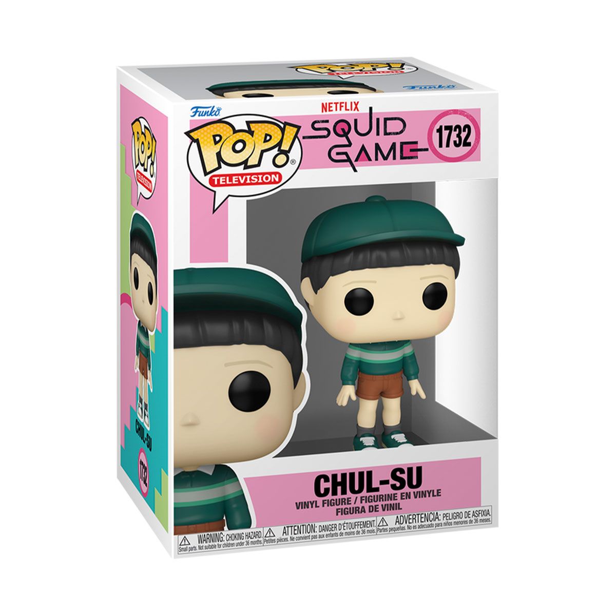 Игровая фигурка Funko POP! серии Игра в кальмара 3 - Чхоль-Су  фото 1