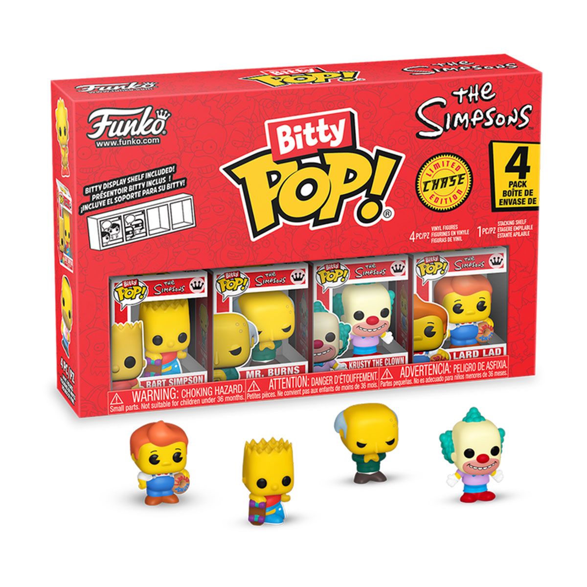 Набір ігрових фігурок Bitty POP! - Барт (4 фігурки в ас. )  фото 1