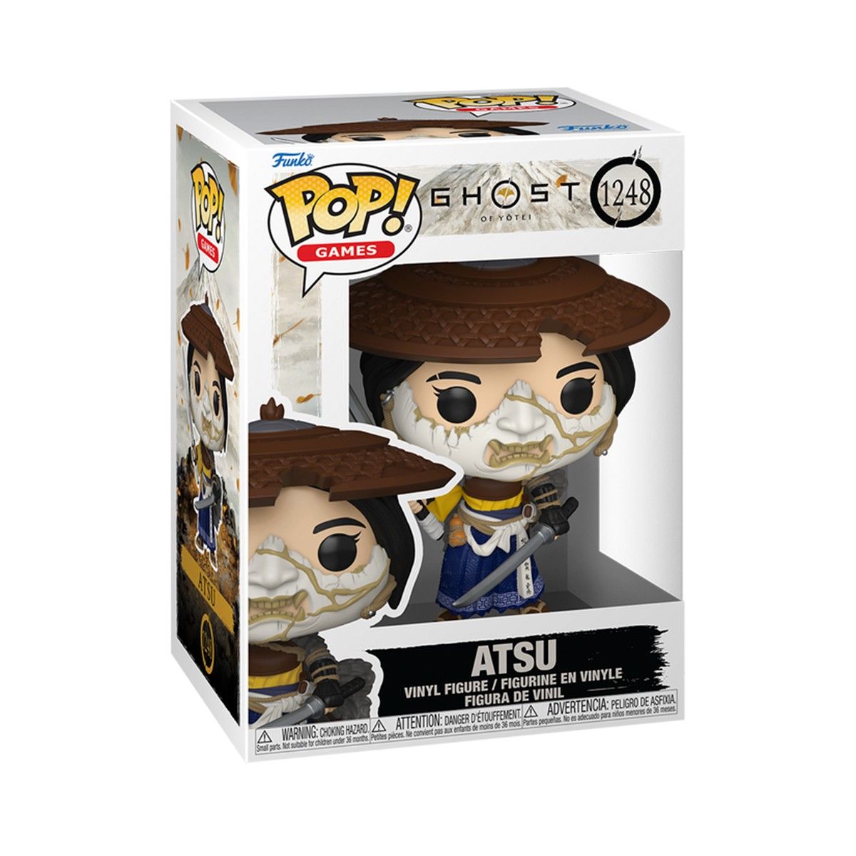 Ігрова фігурка Funko POP! серії Ghost of Yotei - Ацу  фото 1