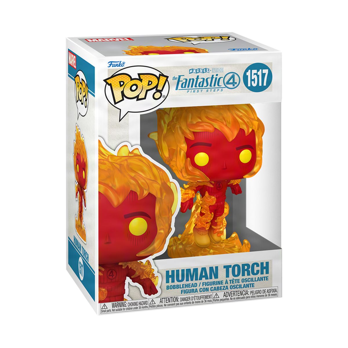 Ігрова фігурка Funko POP! серії Фантастична 4: Перші кроки - Людина-факел  фото 1