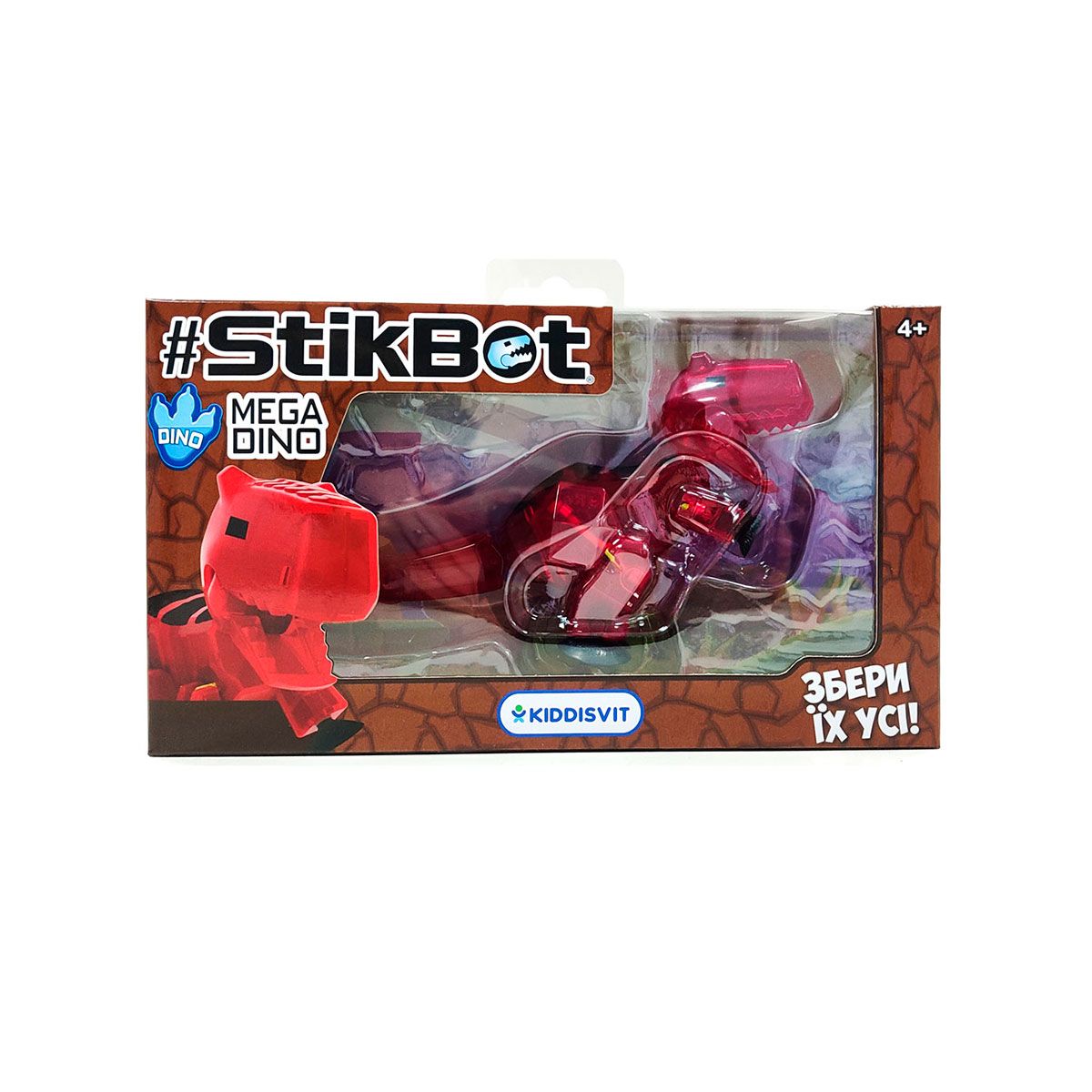 Фигурка для анимации Stikbot Mega Dino - Карнотавр  фото 1