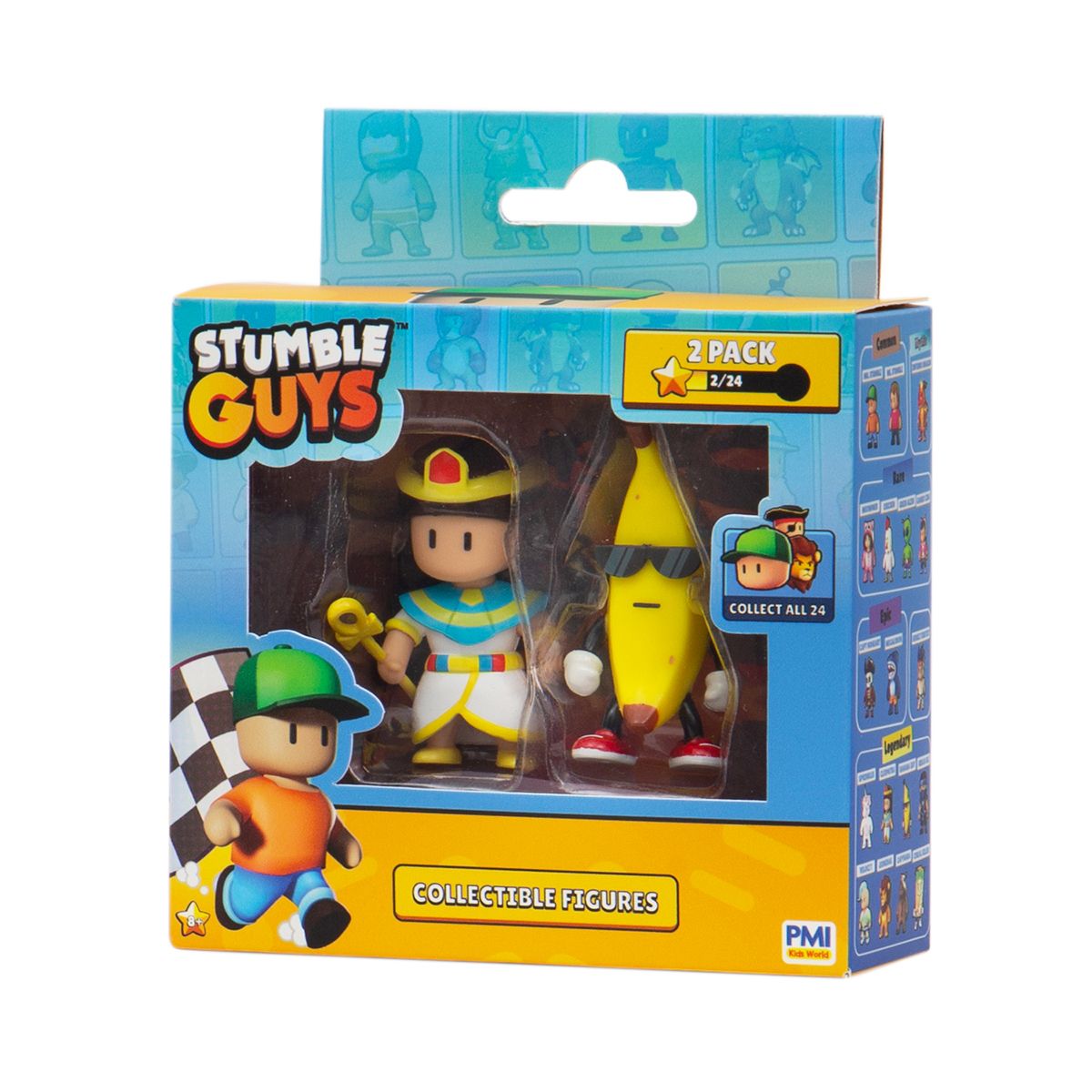 Набор коллекционных фигурок Stumble Guys - Клеопатра и Банан  фото 1