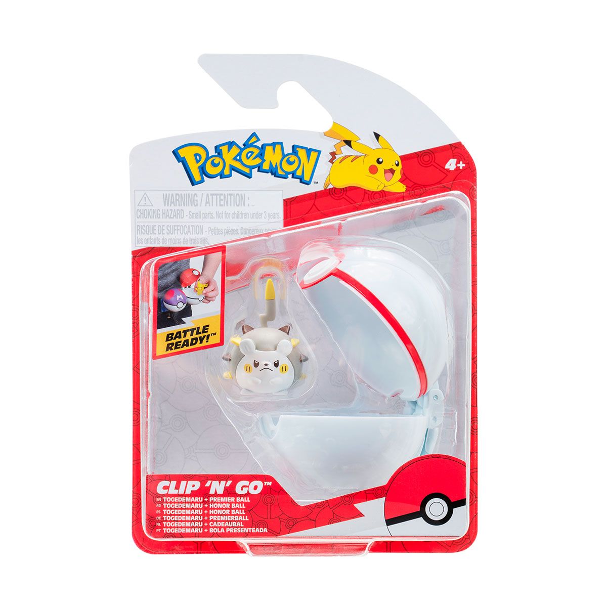 Ігровий набір Pokemon W16 - Тогедемару В покеболі  фото 1