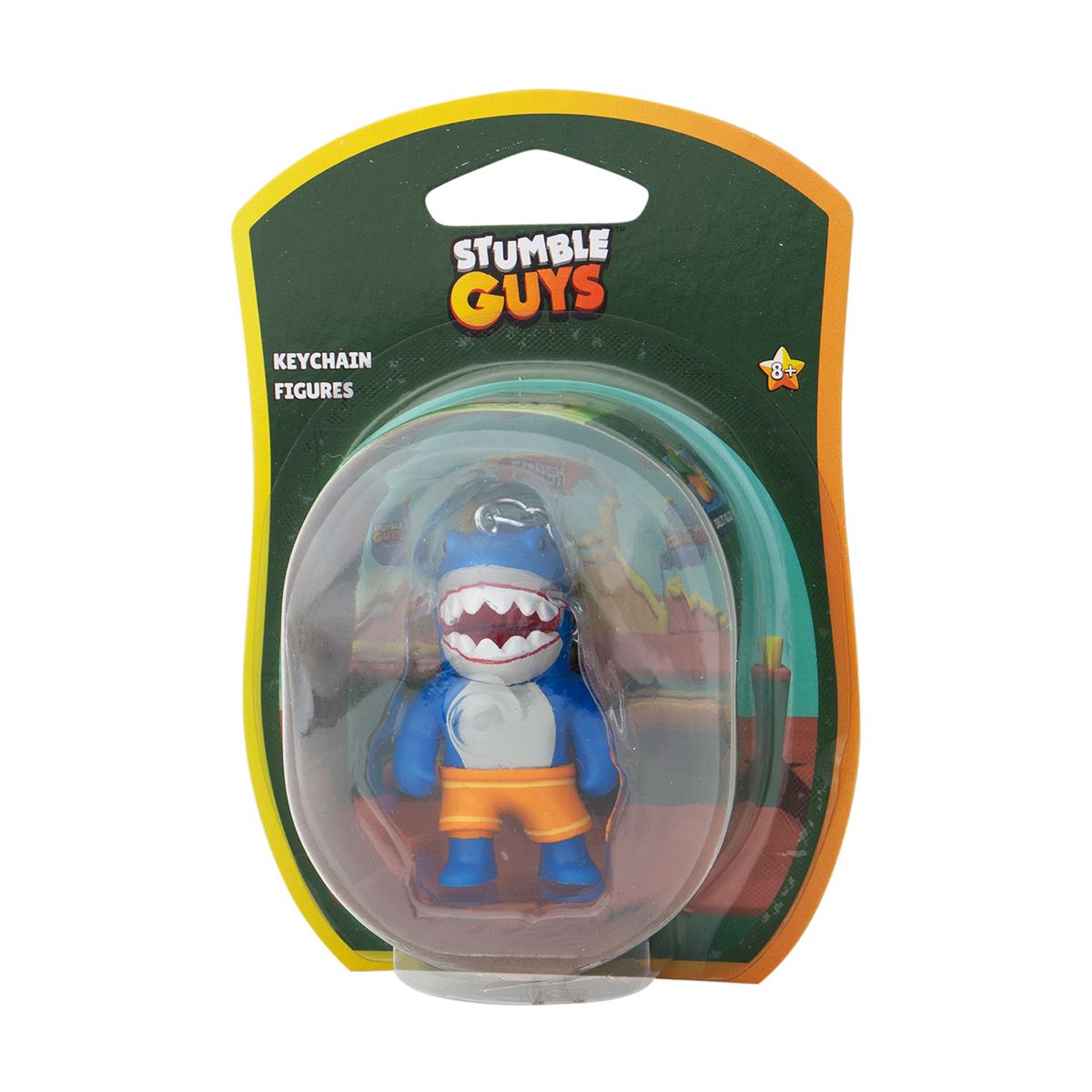 Коллекционная фигурка Stumble Guys - Мегалодон (с кольцом)  фото 1