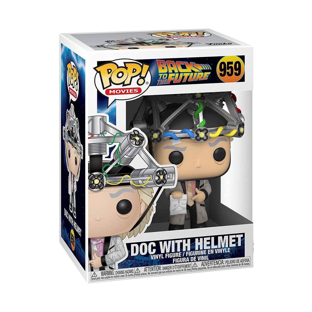 Ігрова фігурка FUNKO POP! серії «Назад у майбутнє» - Док у шоломі  фото 1