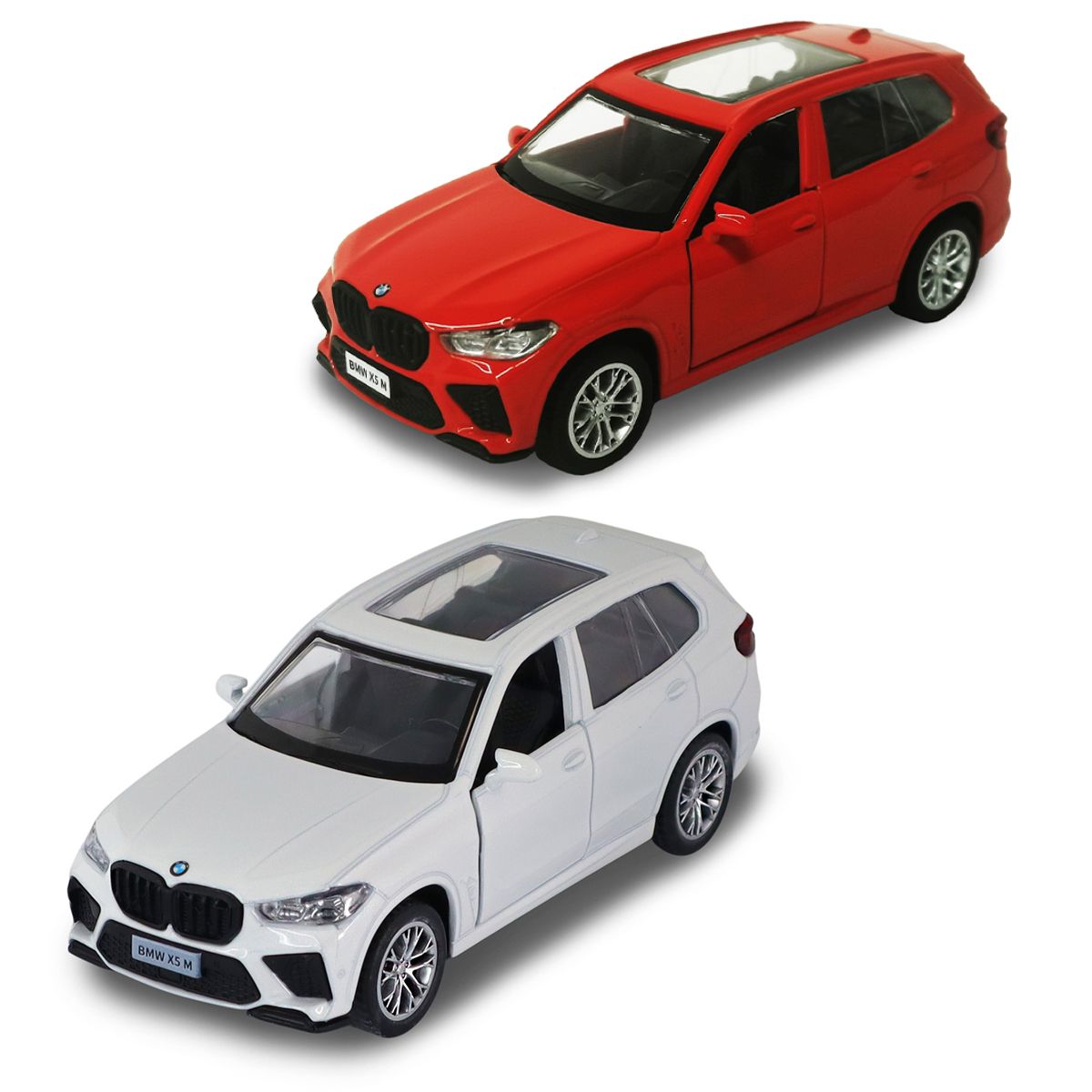 Автомодель – BMW X5 M (білий, червоний)  фото 1