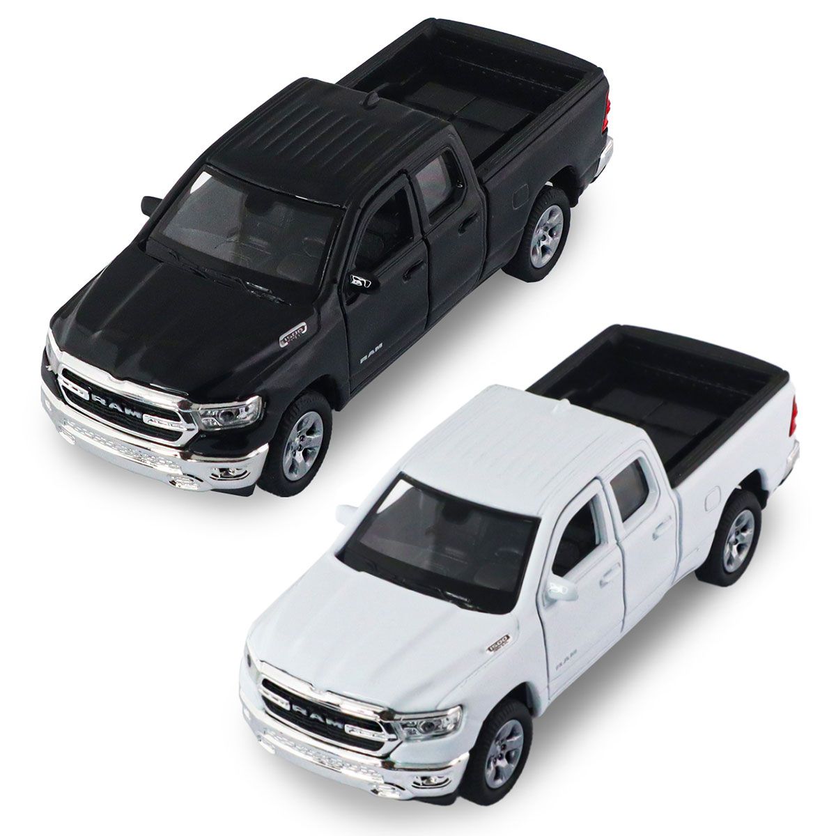 Автомодель - RAM 1500 2019 (білий, чорний)  фото 1