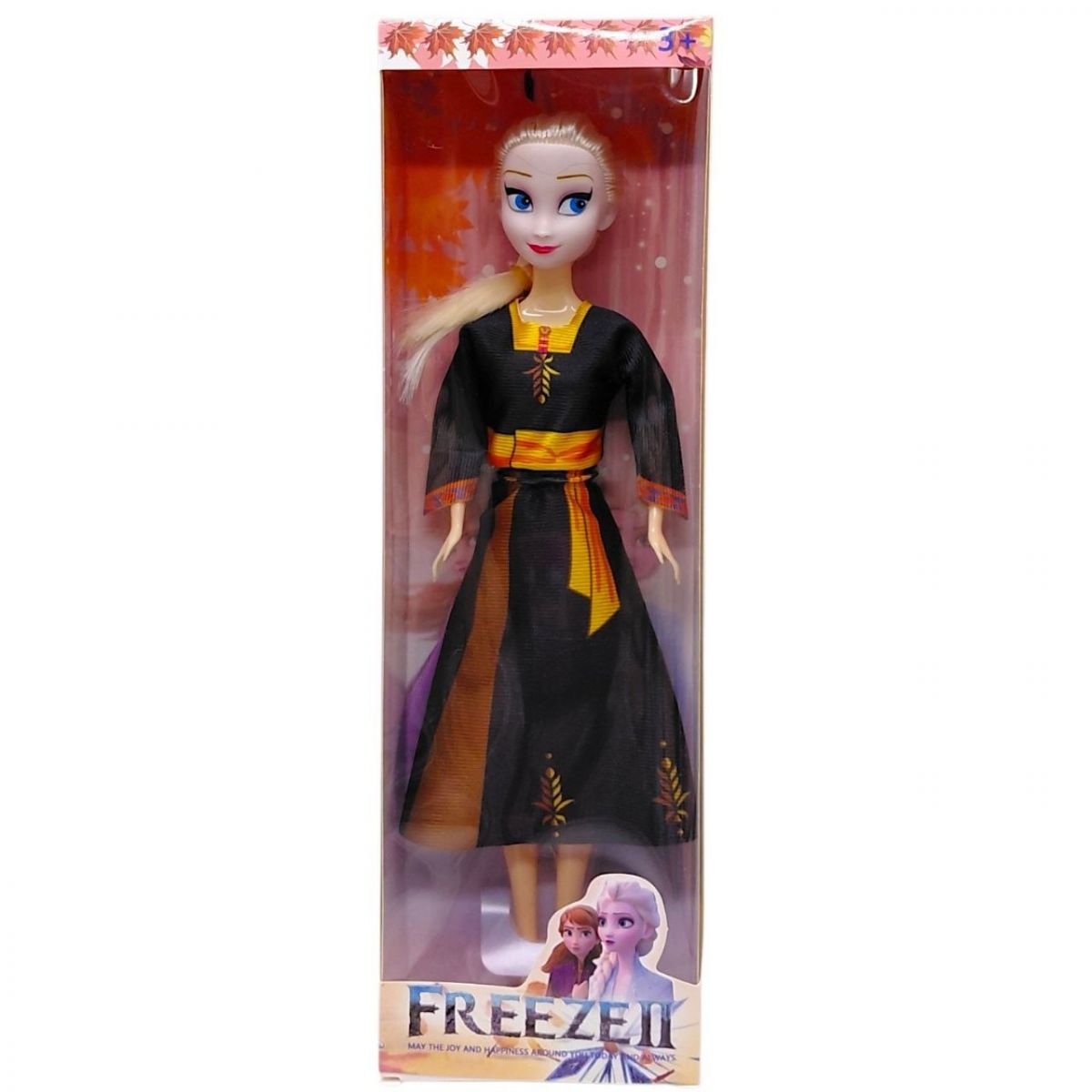 Лялька "Frozen: Ельза" 30 см, в коробці (ЧОРНИЙ)  фото 1