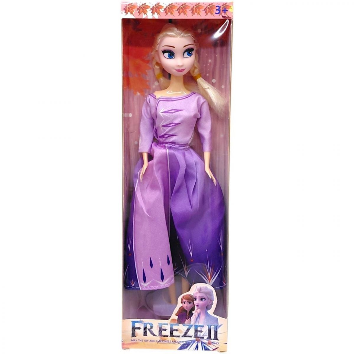 Лялька "Frozen: Ельза" 30 см, в коробці (БУЗКОВИЙ)  фото 1