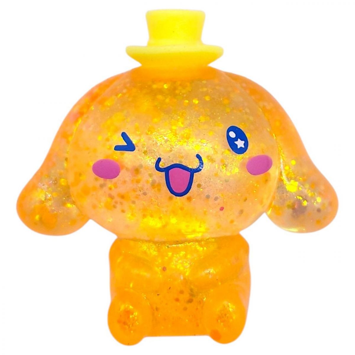 Антистресс аниме "Sanrio Cinamonnroll" 8см (ОРАНЖЕВЫЙ)  фото 1