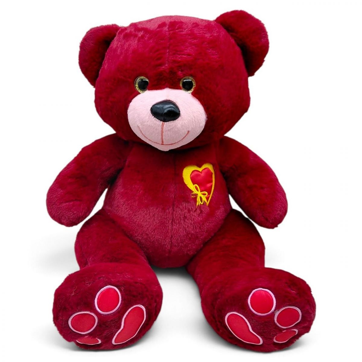Мягкая игрушка "Мишка Teddy Gold red" 57 см  фото 1