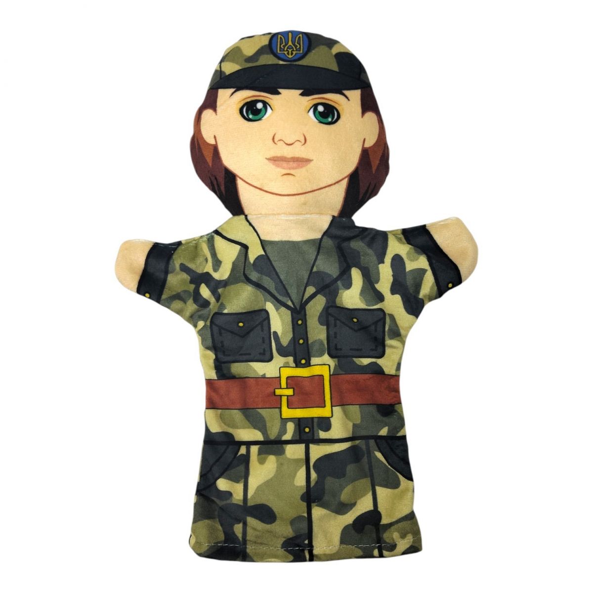 Мягкая игрушка Кукла на руку "Военнослужащий"  фото 1