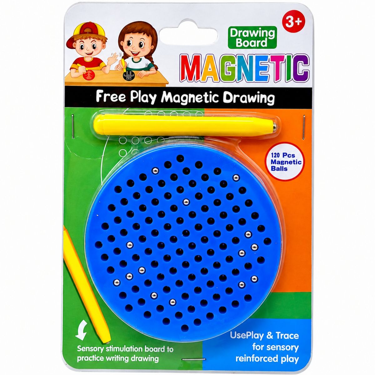 Магнітна дошка Magnetic Drawing (СИНІЙ)  фото 1