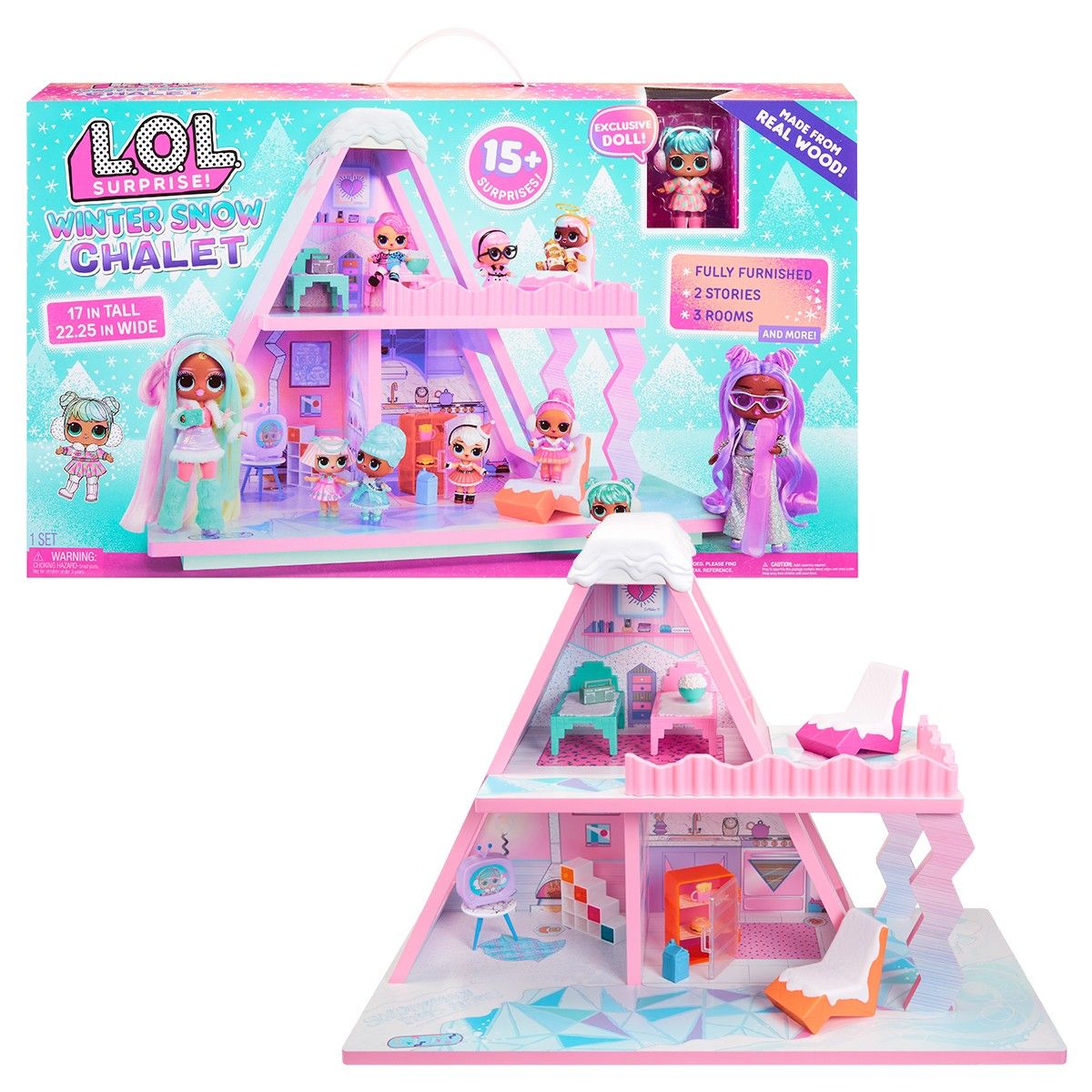 Игровой набор L. O. L.  Surprise! – Зимний домик  фото 1