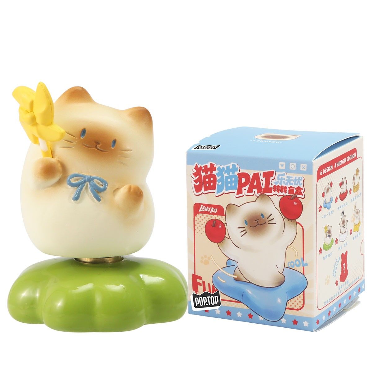 Механічна іграшка POP TOP серії Cat Cat PAI - Котики щастя  фото 1