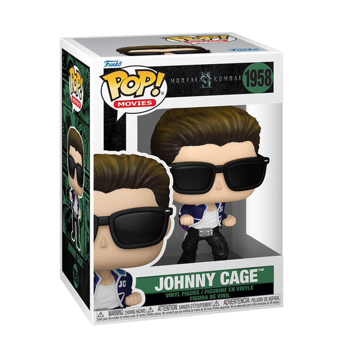 Игровая фигурка Funko POP! серии Mortal Kombat II - Джонни Кейдж  фото 1