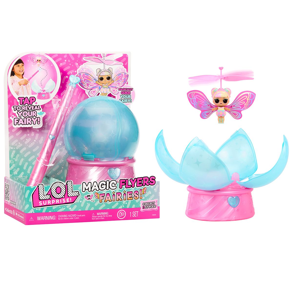 Игровой набор с интерактивной куклой L. O. L.  Surprise! серии Magic Flyers Fairies – Цветочек  фото 1
