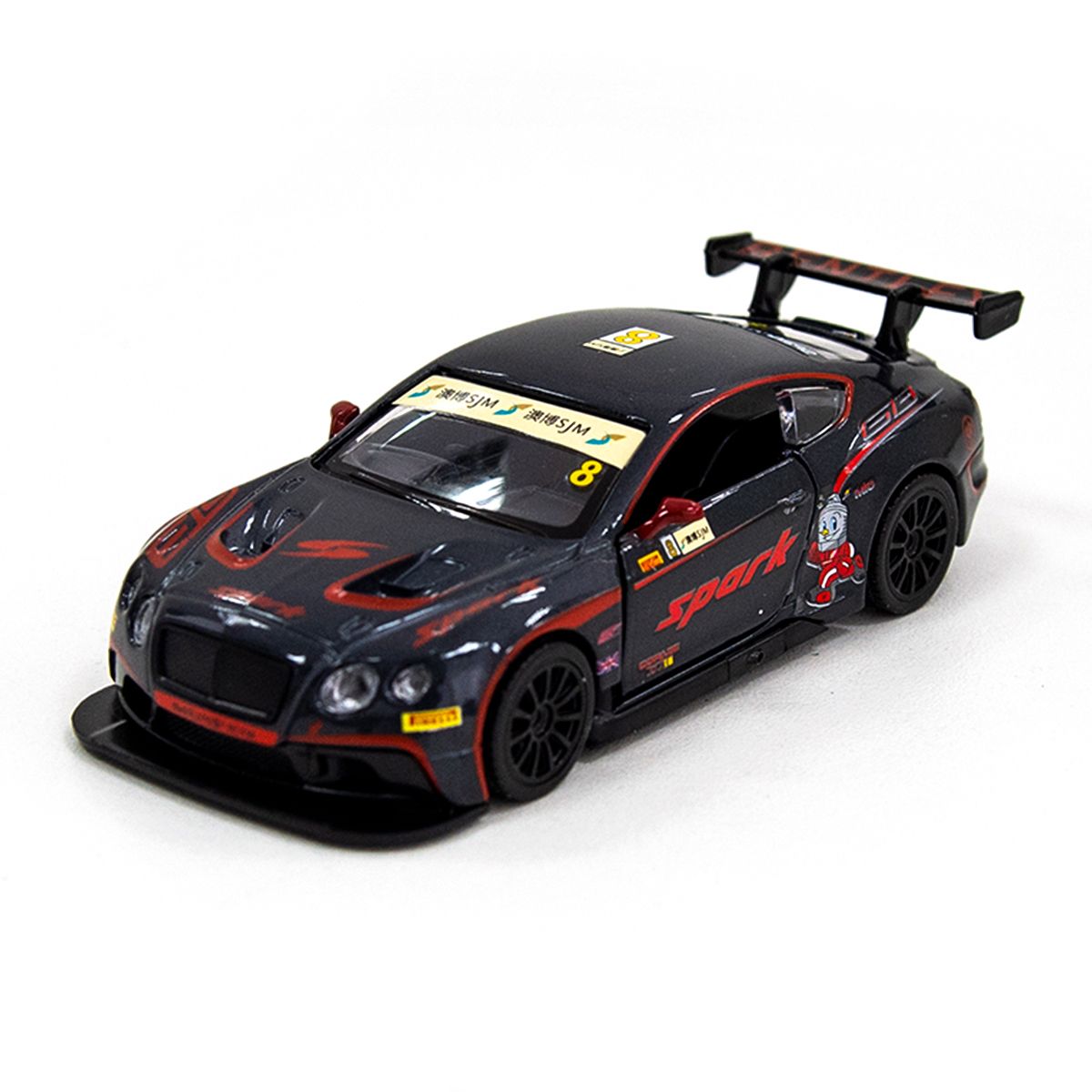 Автомодель - BENTLEY CONTINENTAL GT3 (чорний)  фото 1