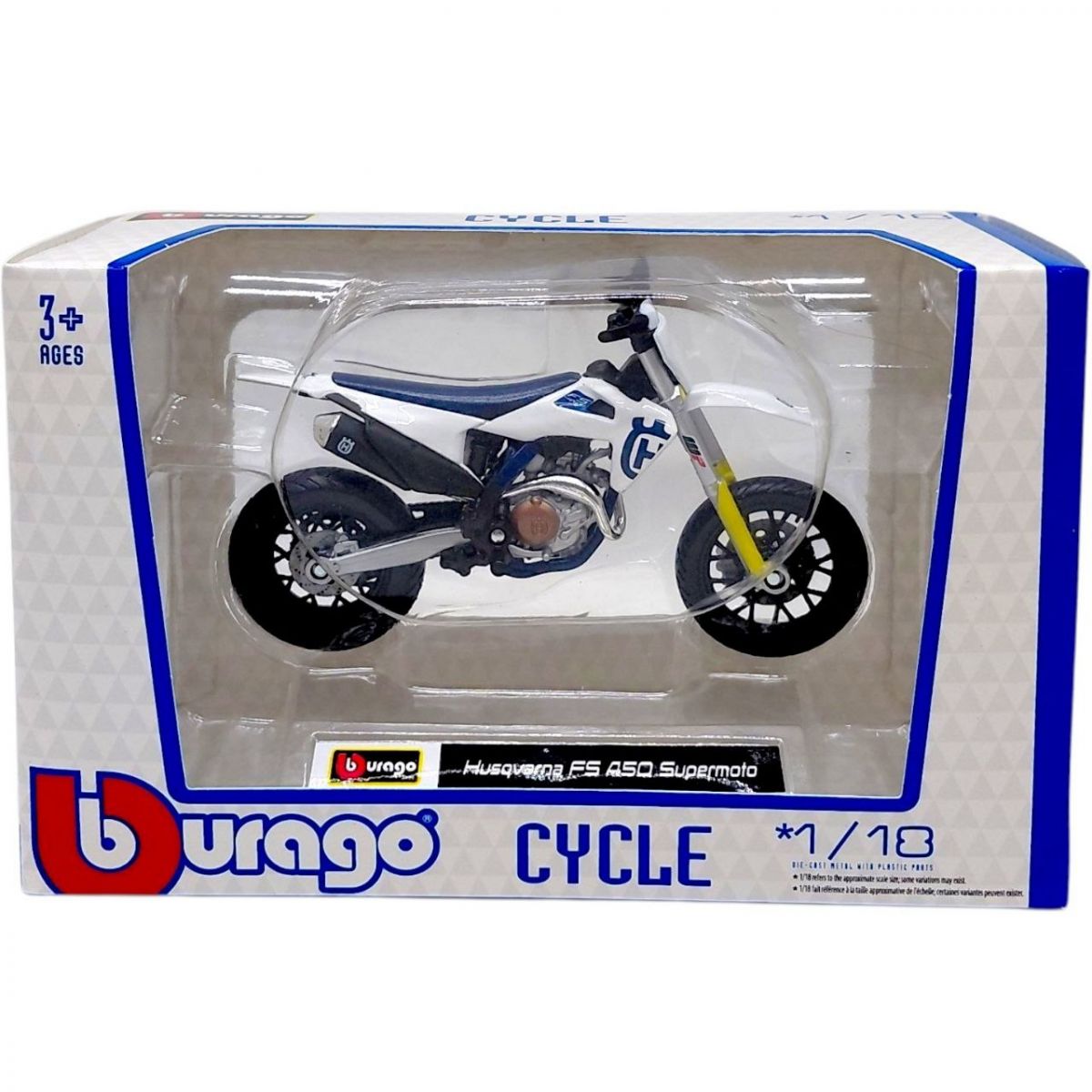 Моделі - МОТОЦИКЛІВ в диспенсері Husqvarna FS 450 Supermoto  фото 1