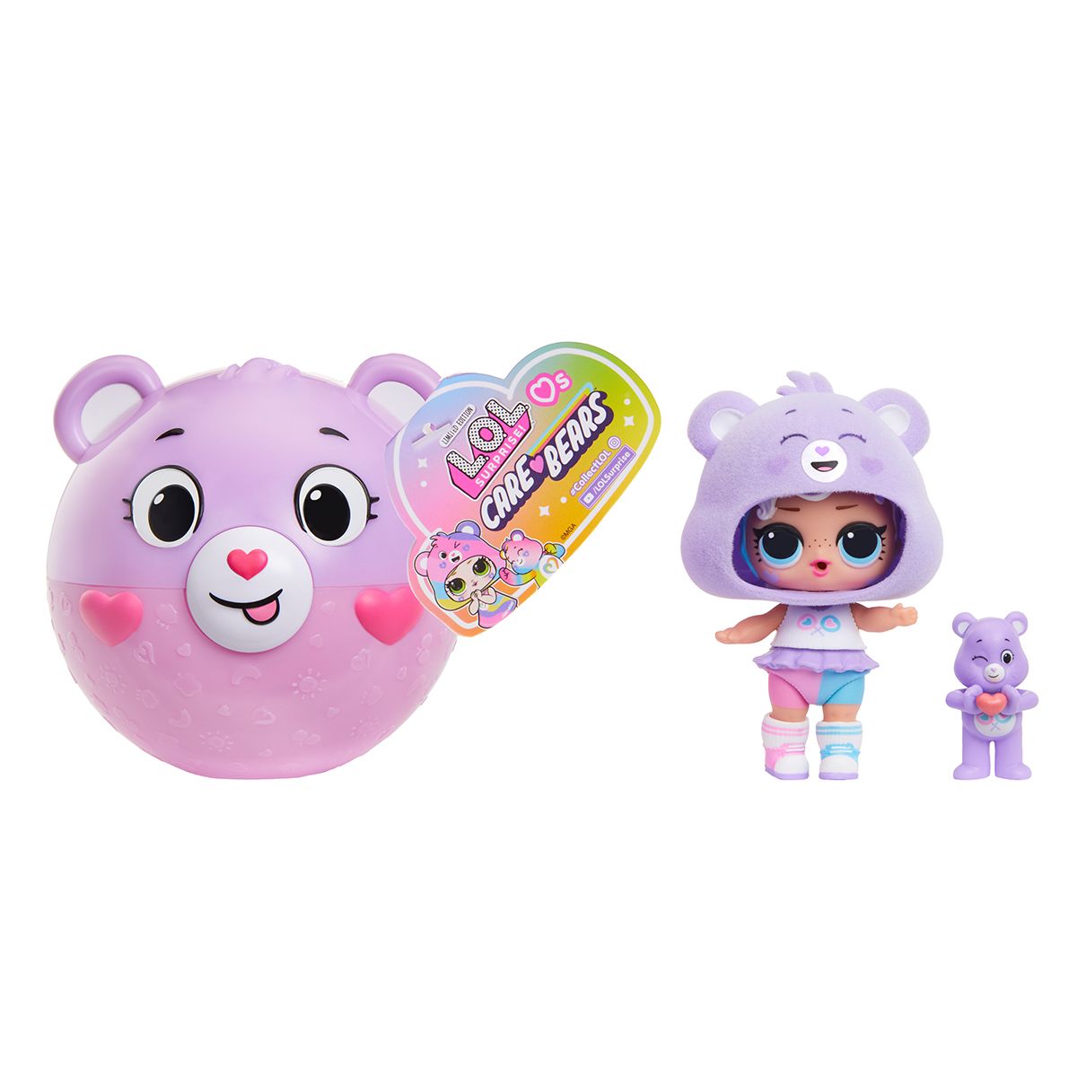 Игровой набор с куклой L. O. L.  Surprise! серии Loves Care Bears – Заботливые мишки  фото 1