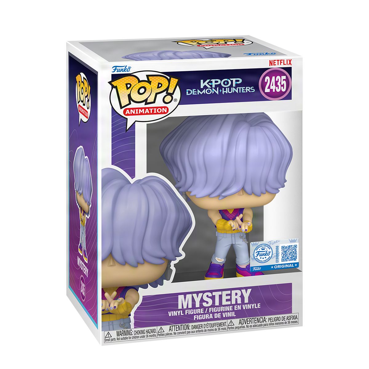 Игровая фигурка Funko POP! серии Кейпоп-охотницы на демонов S2 - Загадочный  фото 1