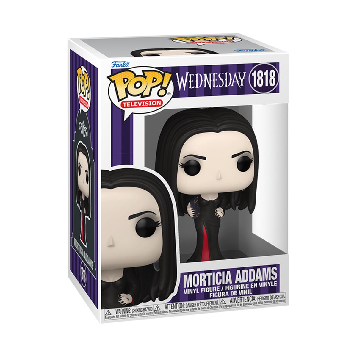 Игровая фигурка Funko POP! серии Уэнздей - Мортиша Аддамс с Книгой Теней  фото 1