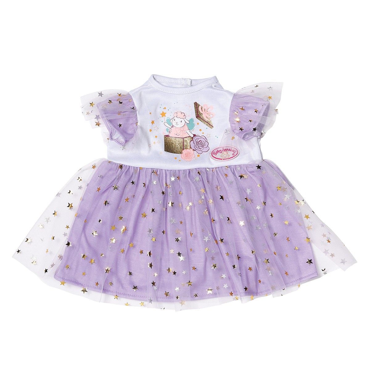 Одежда для куклы Baby Annabell - Сиреневое платье  фото 1
