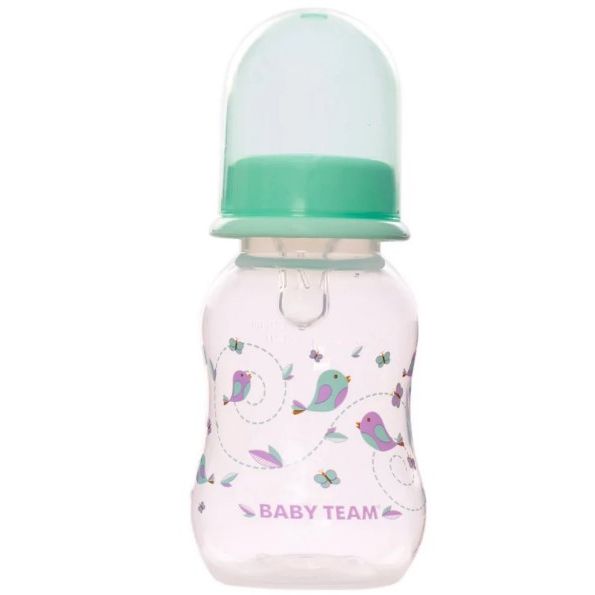 Пляшка для годування з силіконовою соскою, 125 мл (125 ml)  фото 1