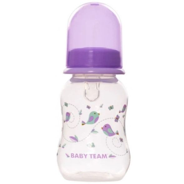 Пляшечка для годування з силіконовою соскою, 125 мл (125 ml)  фото 1
