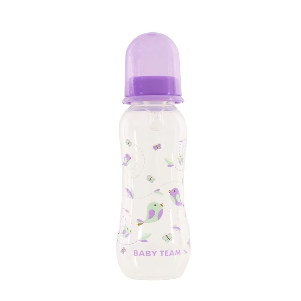 Пляшечка для годування з силіконовою соскою, 250 мл (250 ml)  фото 1