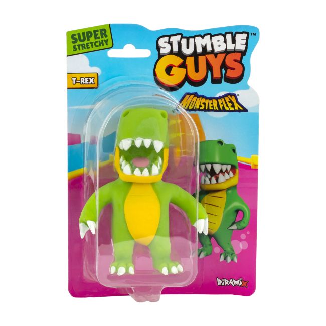 Стретч-антистрес (тянучка) Monster Flex Stumble Guys T-Rex (6 x 15 x 21 см)  фото 1