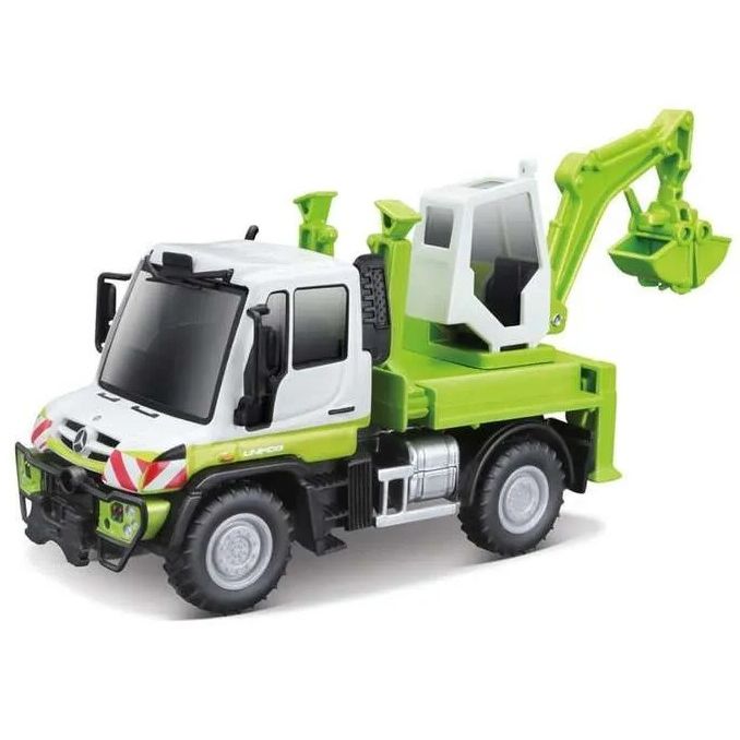 Машинка іграшкова "City Services- Маніпулятор Unimog" (САЛАТОВИЙ) 17х10,5х7 см  фото 1