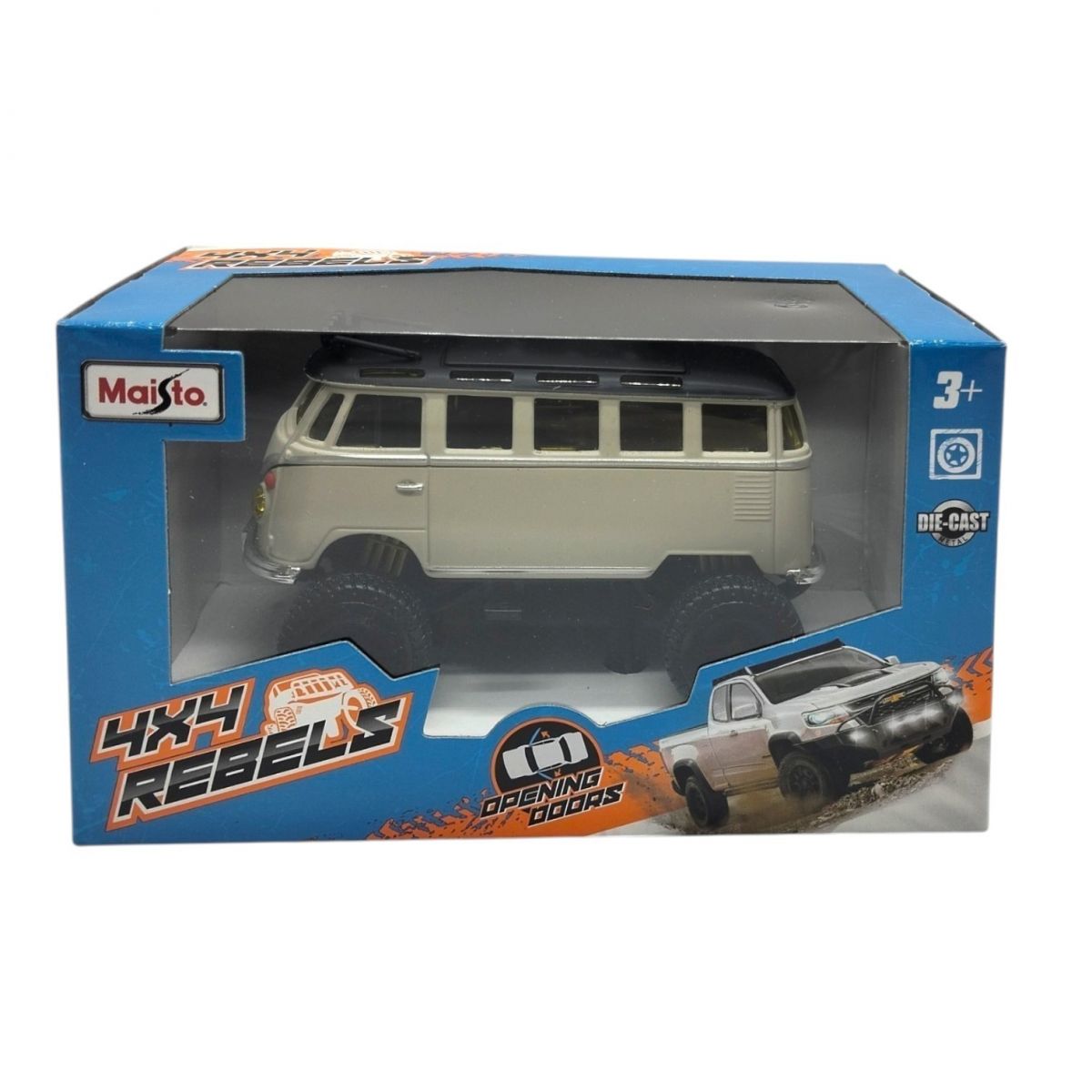 Машинка игрушечная Rebels 4х4 Volkswagen (БЕЖЕВЫЙ)  фото 1