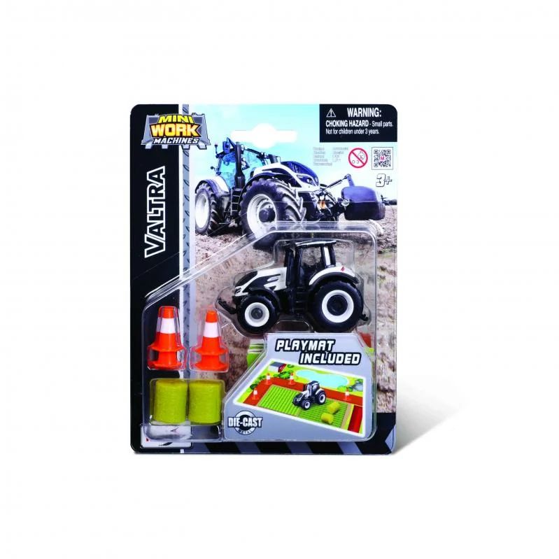 Машинка іграшкова Mini Work Machine Tractors з ігровою поверхнею (БІЛИЙ)  фото 1